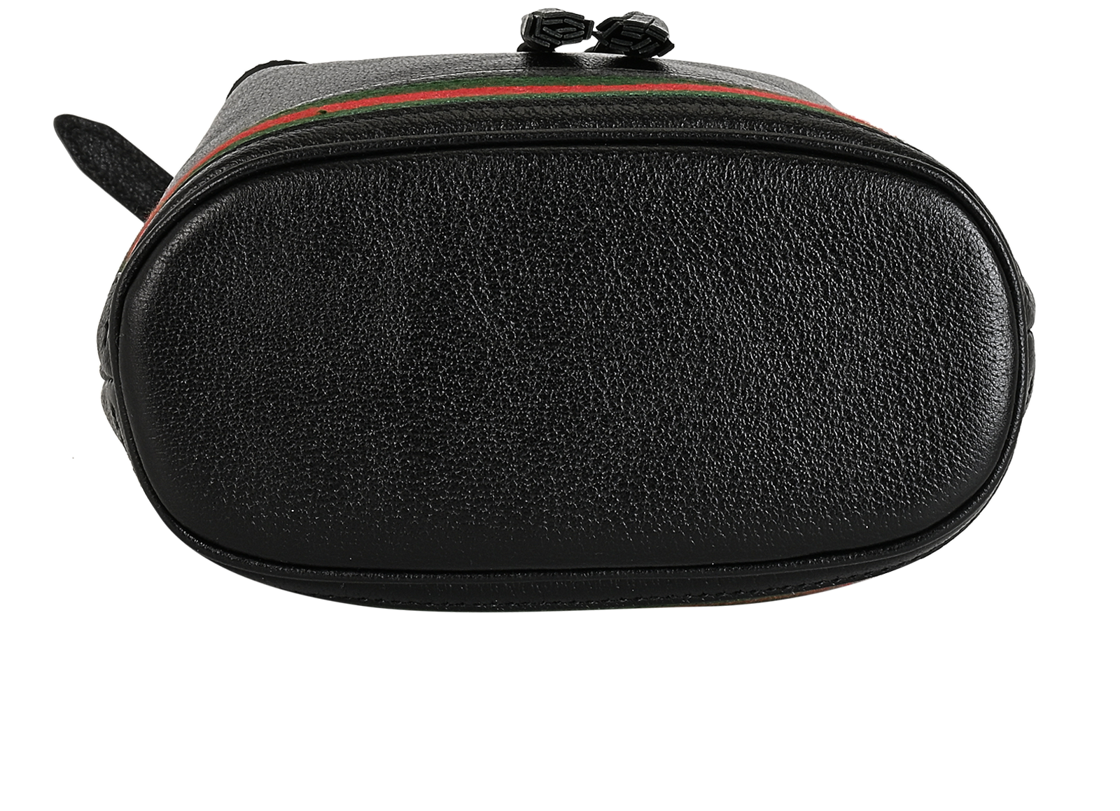 Ophidia Small Bucket Bag, &pound;750, Handbags, Black, Leather, Top view